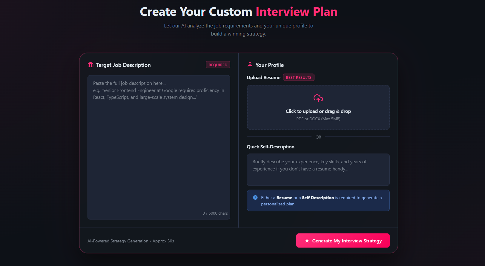 AI Interview Platform logo